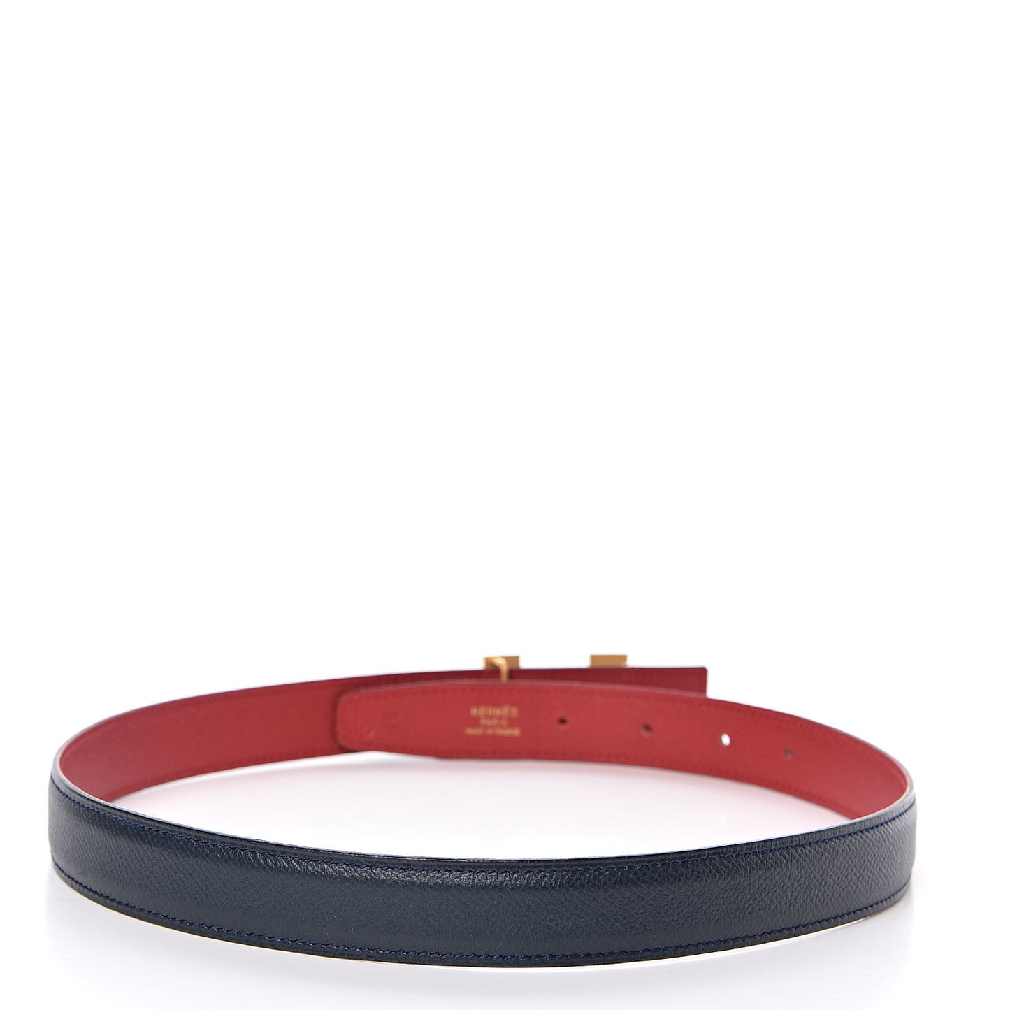 Courchevel 24mm Mini Constance H Belt 75 Rouge Vif