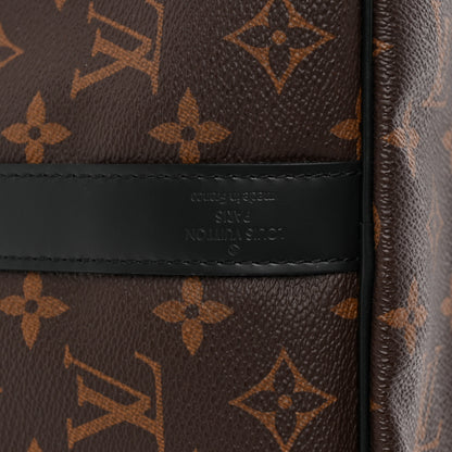 Louis Vuitton Monogram Macassar Keepall Bandouliere 45 5 of 8