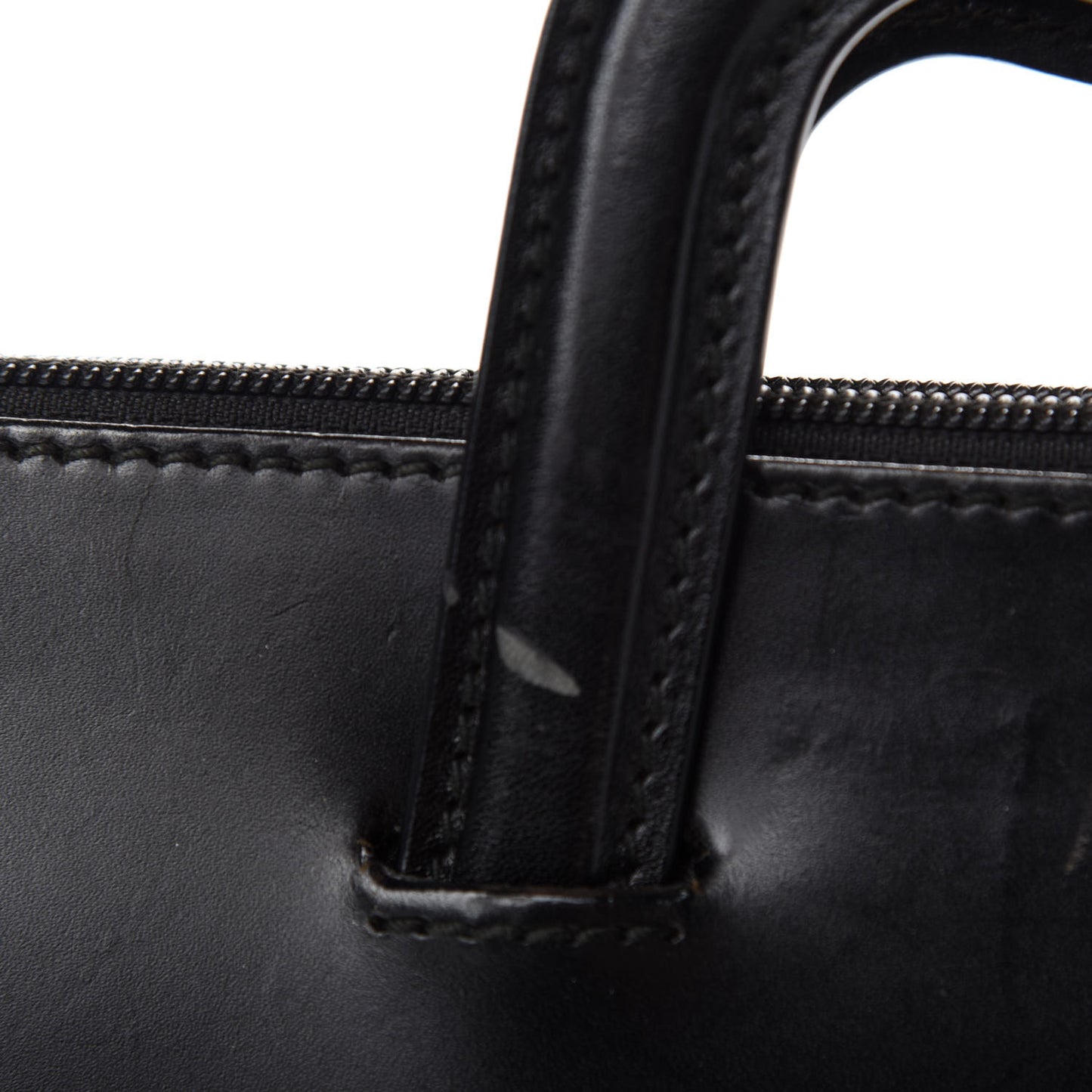 Monogram Briefcase Black