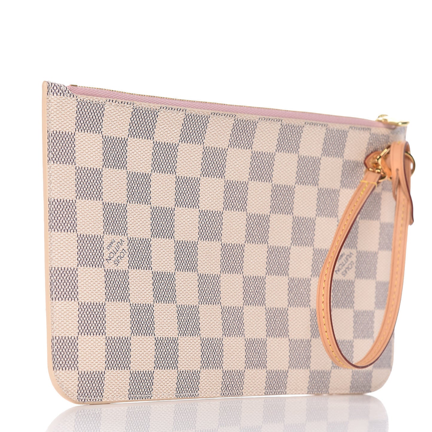 Damier Azur Neverfull MM GM Pochette Rose Ballerine