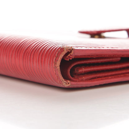 Louis Vuitton Epi Porte Billets Compact Wallet Red 13 of 16