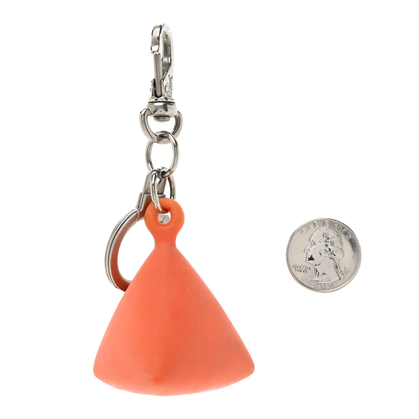 Cup Buoy Key Holder Charm Orange