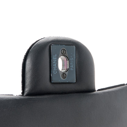 Chanel Velvet Quilted Mini Rectangular Flap So Black 8 of 13