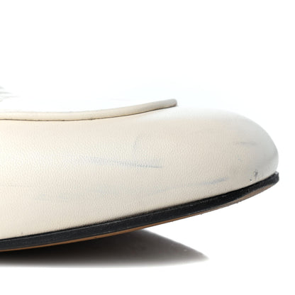 Gucci Malaga Kid Womens Princetown Slippers 39.5 Mystic White 9 of 10