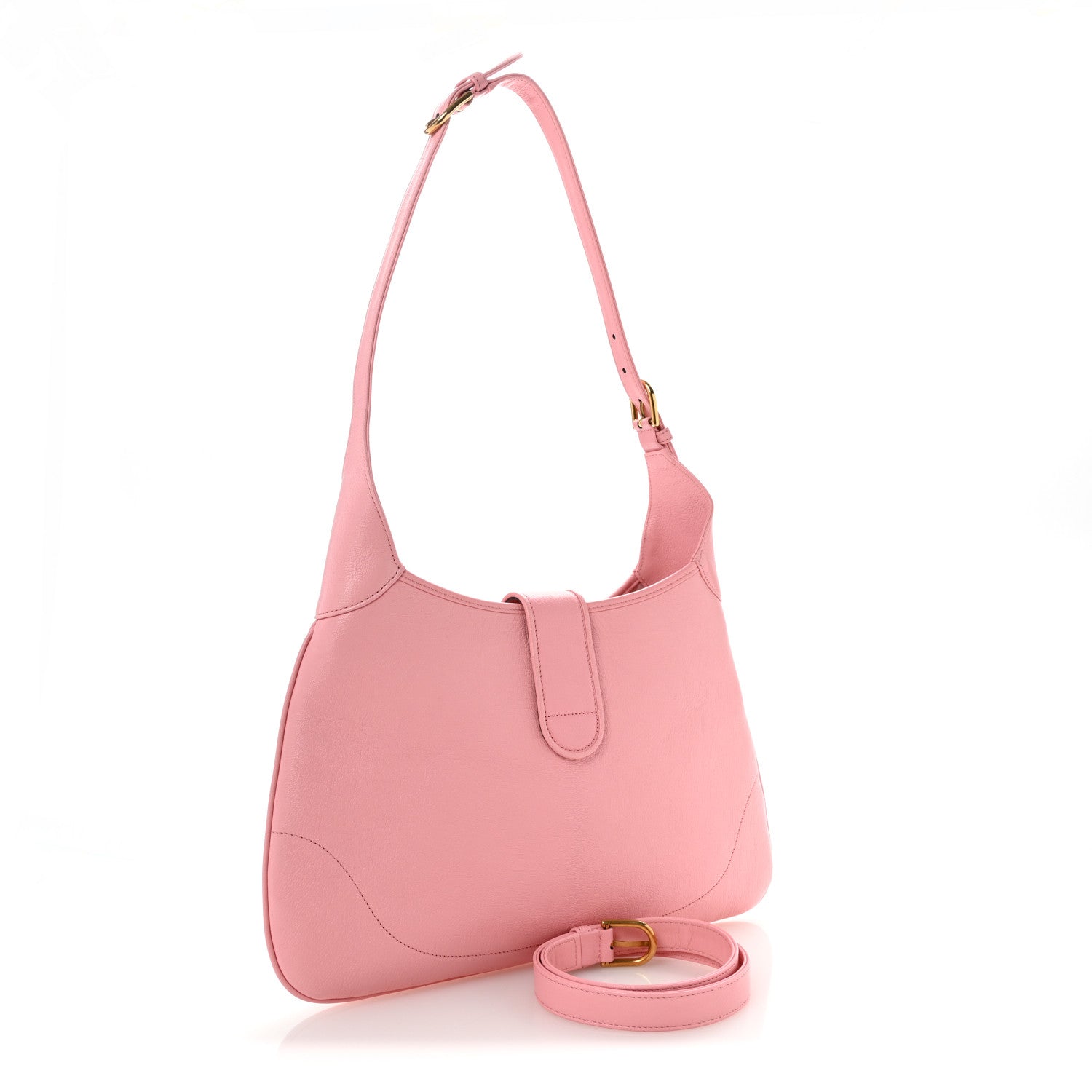 GUCCI ボディバッグ ピンク Gucci Goatskin Medium Aphrodite Shoulder Bag Wild Rose 1890313