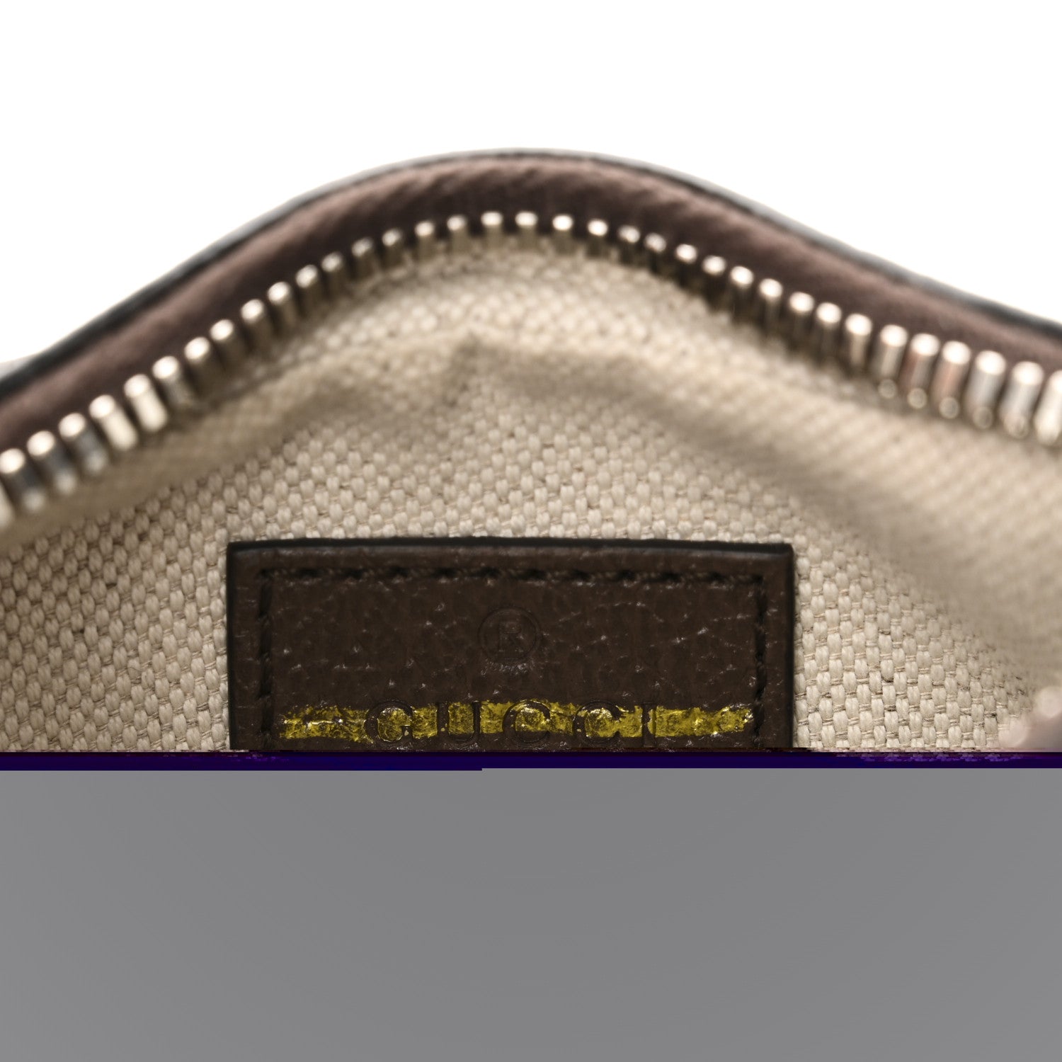 Gucci GG Supreme Monogram Textured Calfskin Web Mini Attache Hobo Beige Ebony New Acero 6 of 10