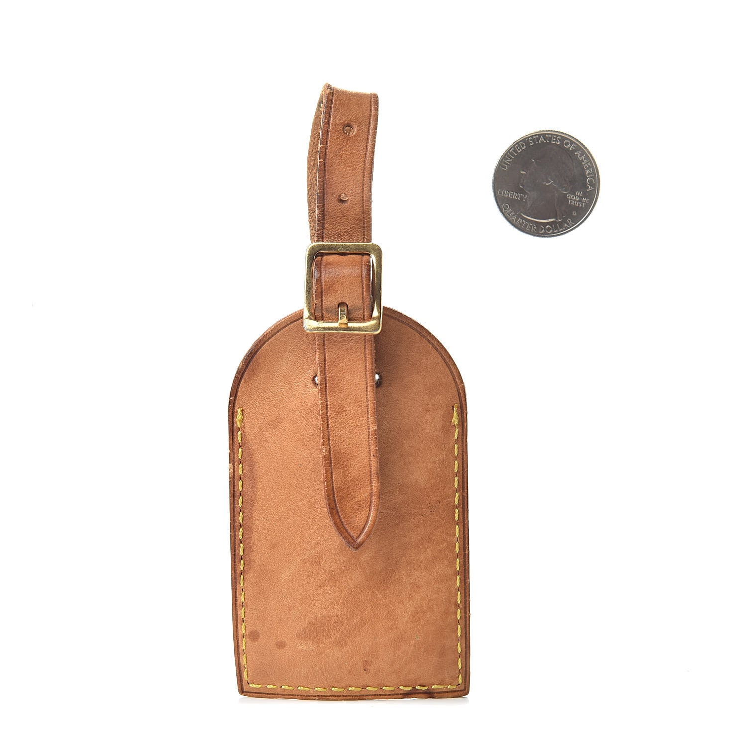 Louis Vuitton Vachetta Luggage Tag 2 of 6