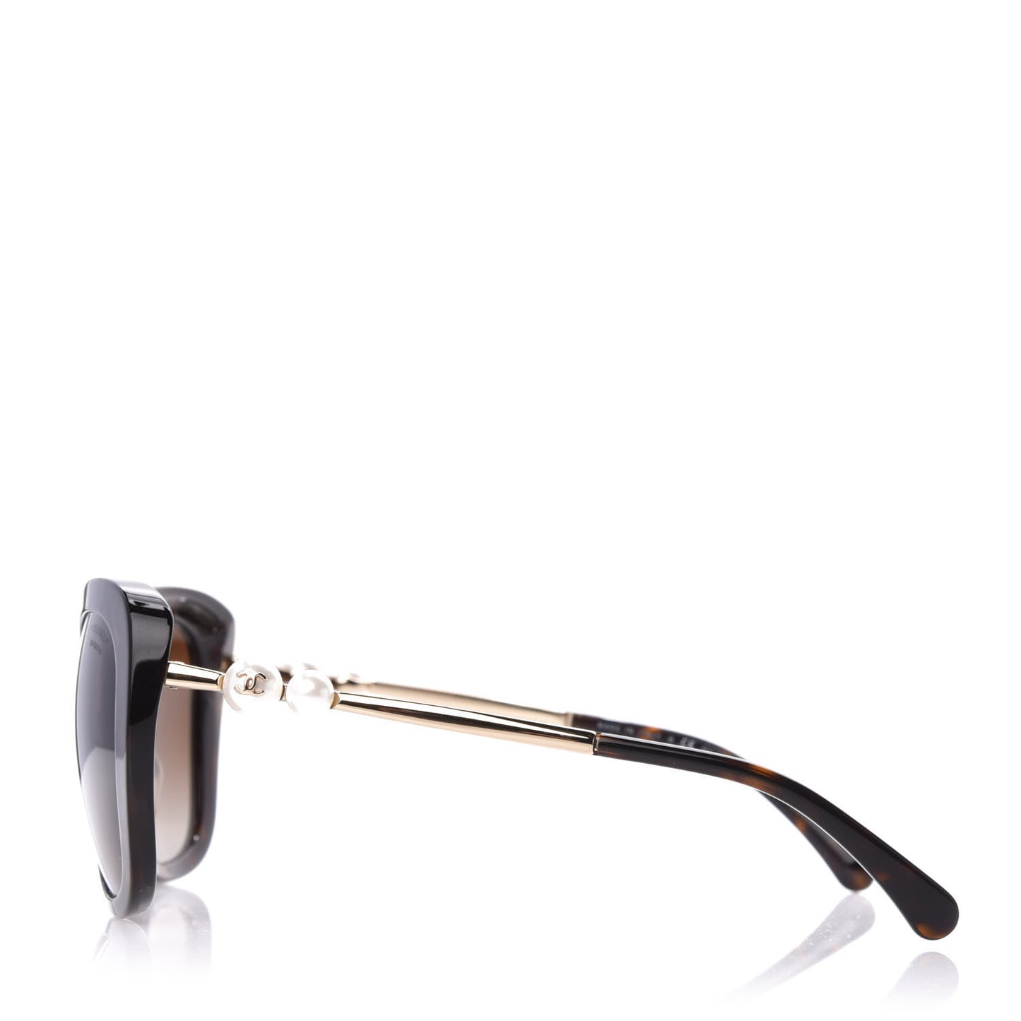 Square Winter Polarized Pearl Sunglasses 5339-H Tortoise