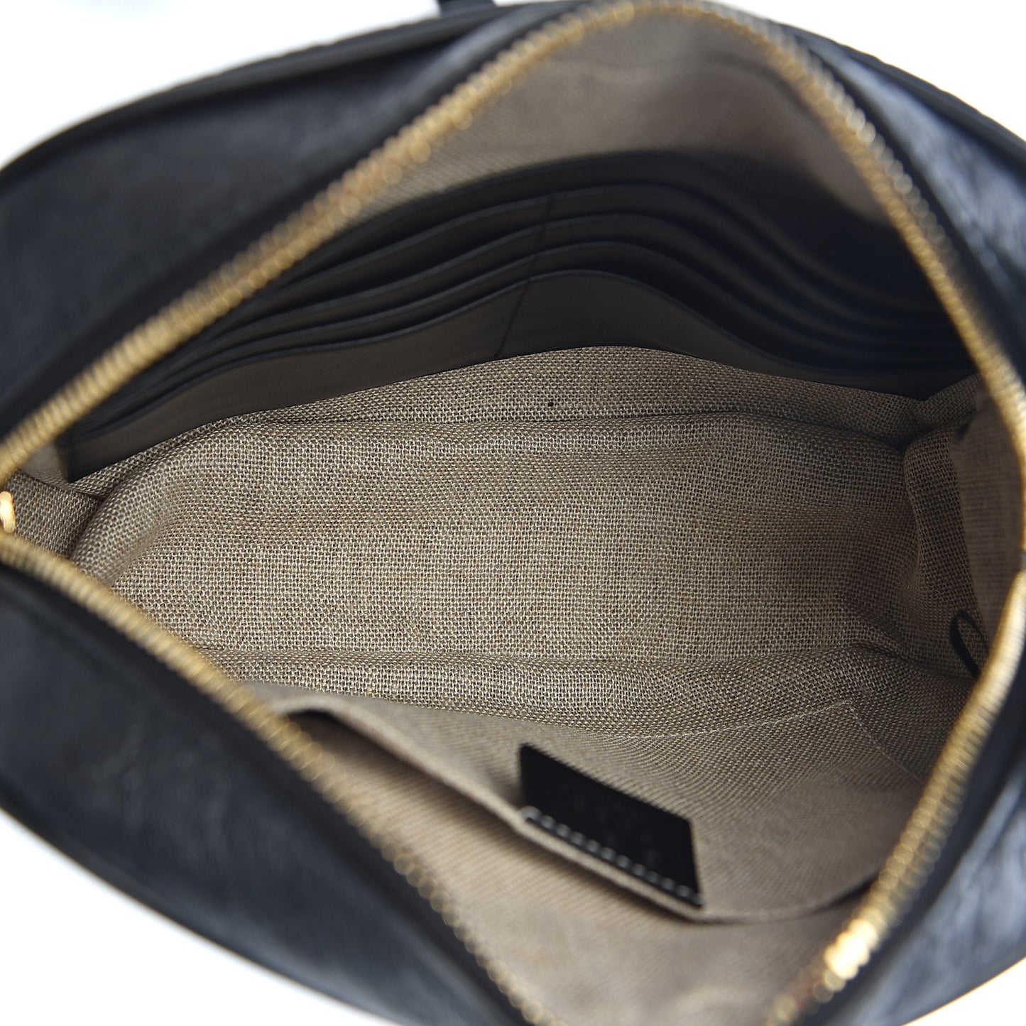Microguccissima Mini Bree Messenger Bag Black