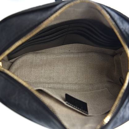 Gucci Microguccissima Mini Bree Messenger Bag Black 5 of 11