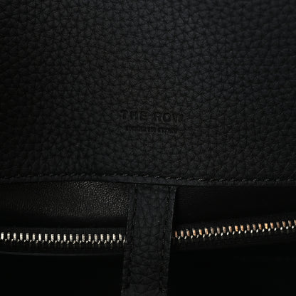The Row Matte Grained Calfskin Margaux Shoulder 12 Black 5 of 9