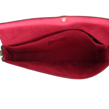 Louis Vuitton Monogram Pochette Felicie Chain Wallet Fuchsia 6 of 13