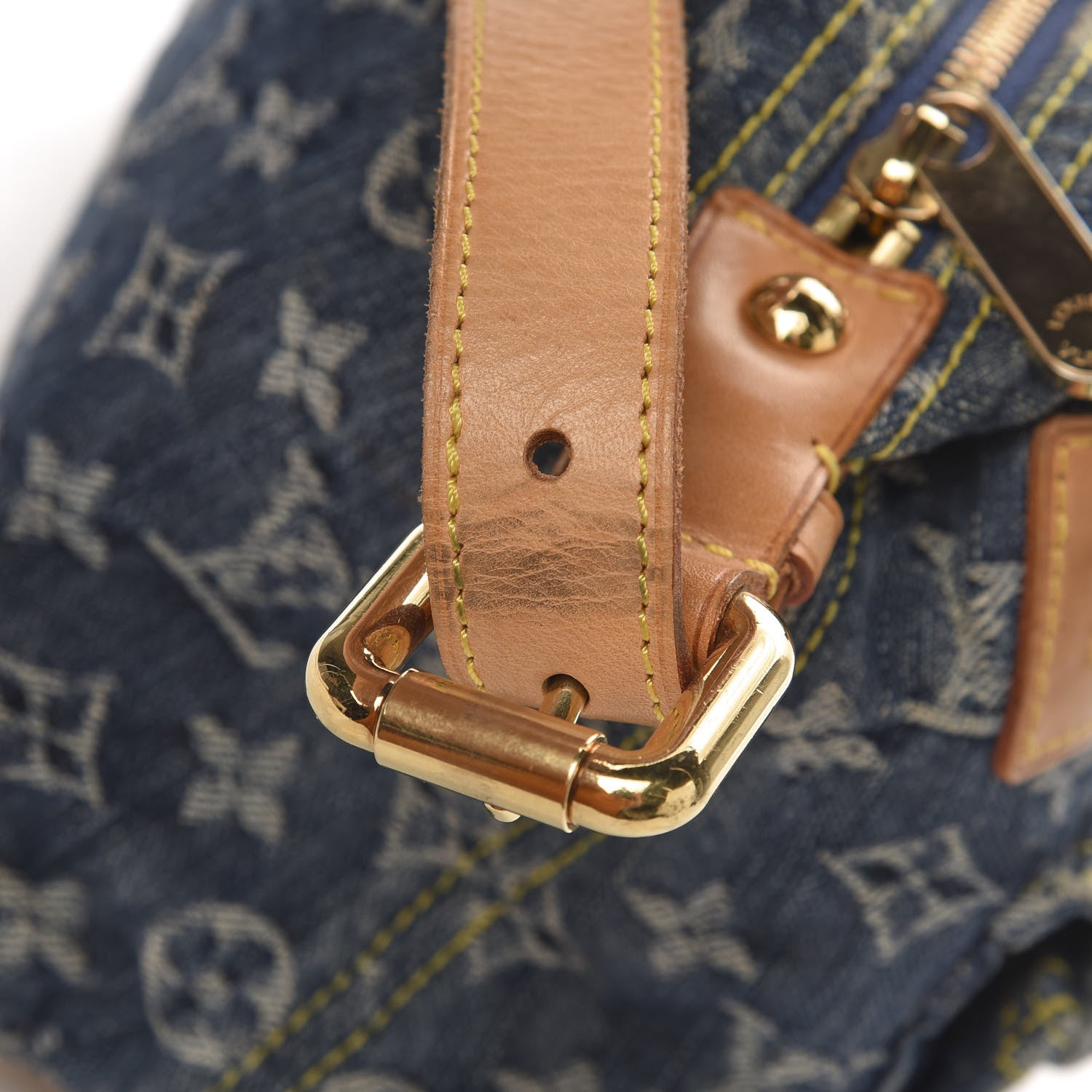 Louis Vuitton Monogram Denim Baggy PM Blue 12 of 12