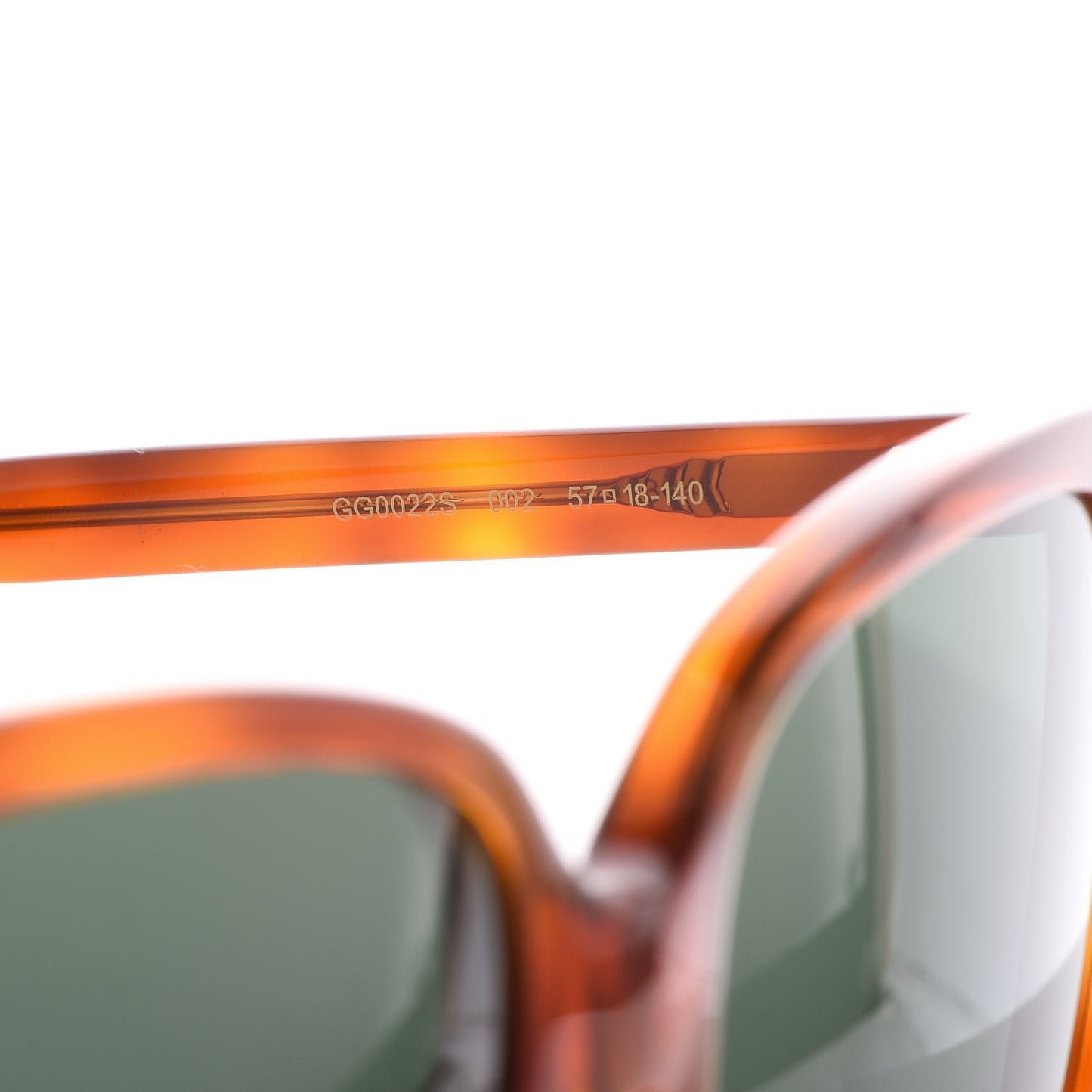 Acetate GG Sunglasses GG0022S Tortoise