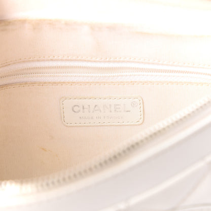 Chanel Caviar Quilted Timeless CC Shoulder Bag White 8 of 12