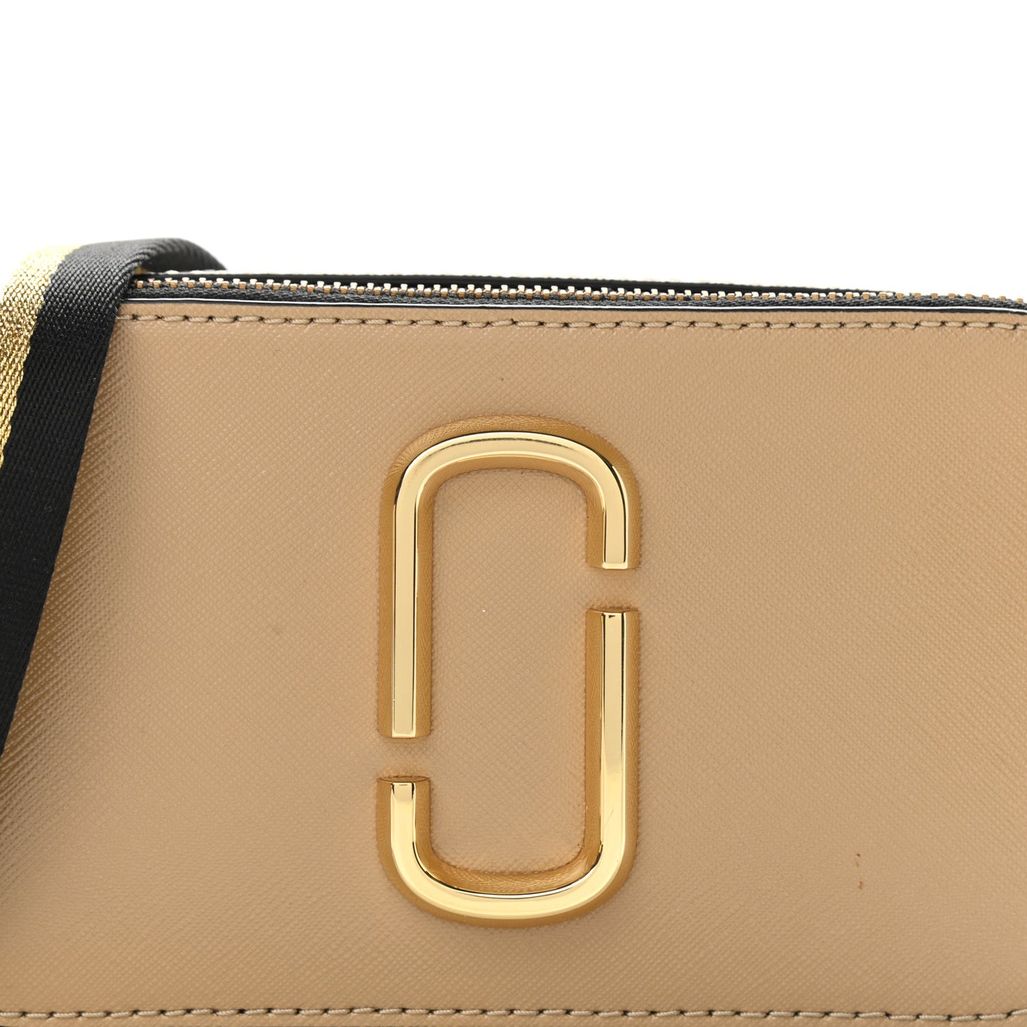 Saffiano Small Snapshot Camera Bag Sand Castle Multicolor