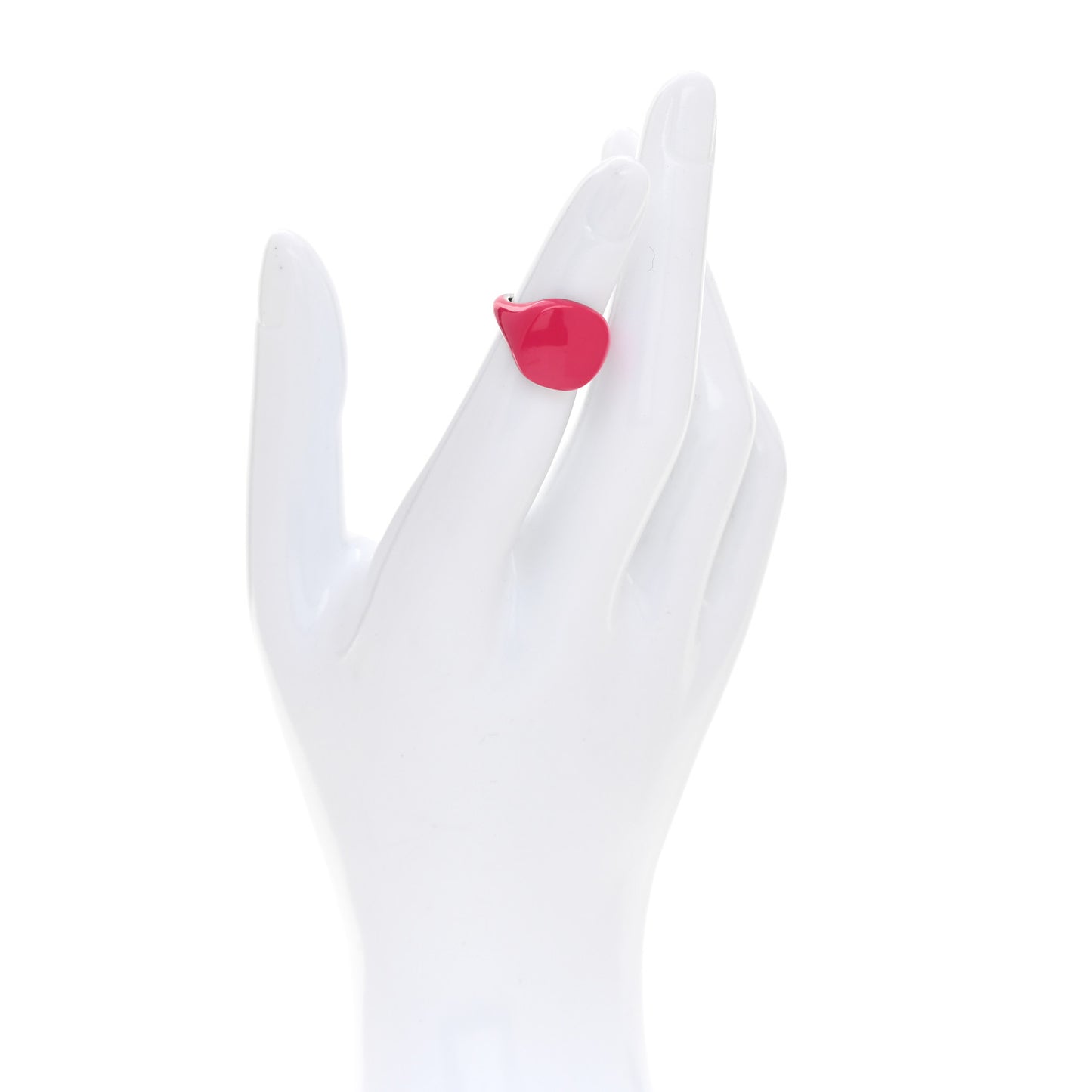 Sterling Silver Pinky Ring 44 3 Pink