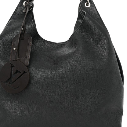 Louis Vuitton Mahina Carmel Hobo Black 7 of 10
