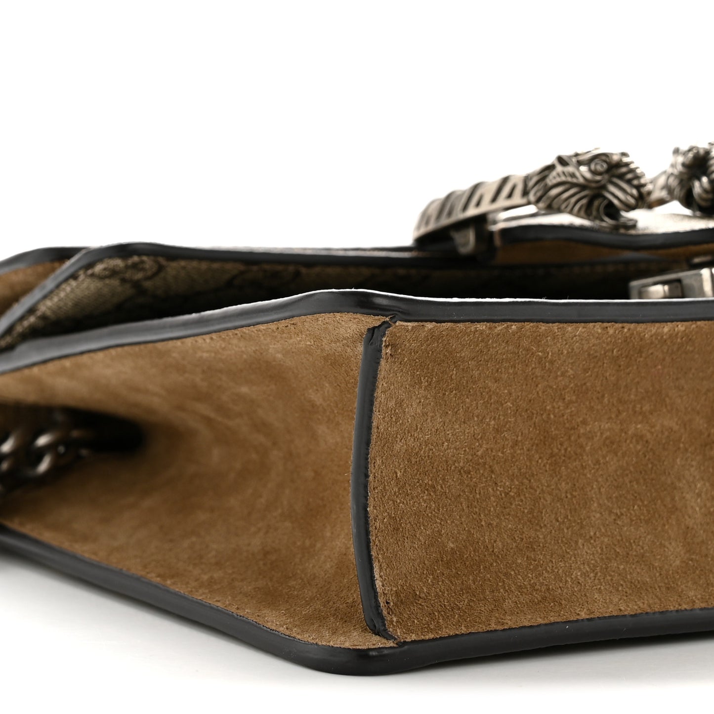 GG Supreme Monogram Mini Dionysus Shoulder Bag Taupe