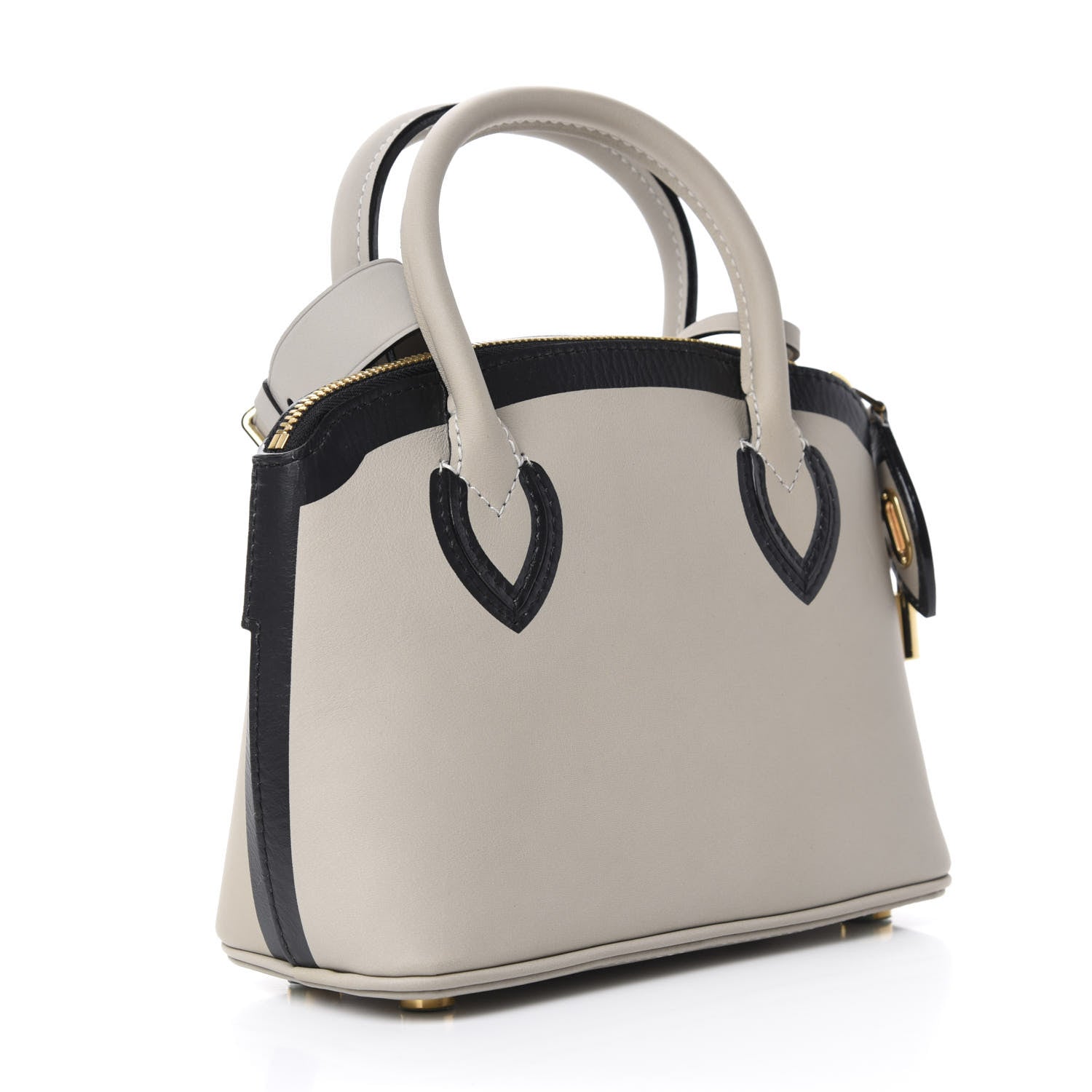 Louis Vuitton Cuir Obsession Lockit BB Gris 3 of 10