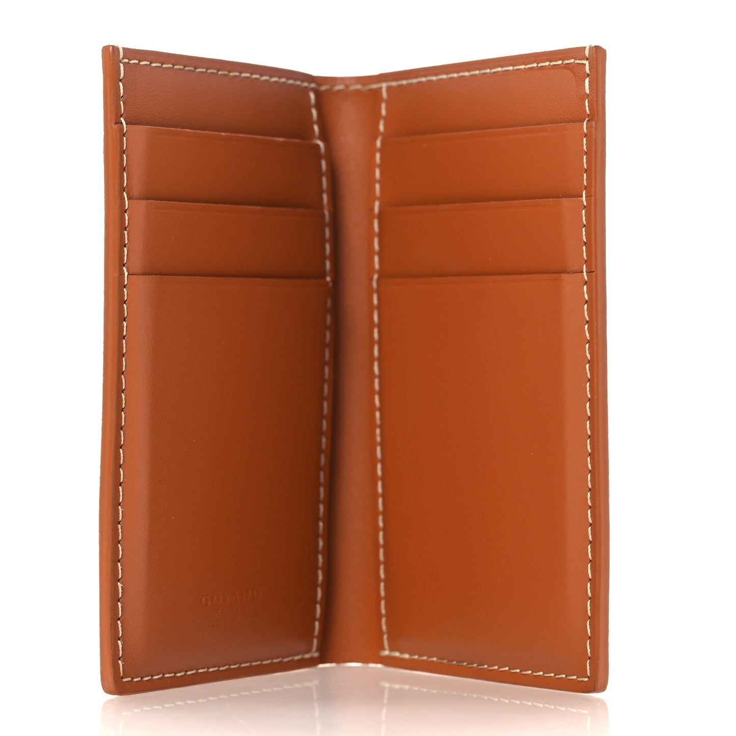 Goyardine Saint Pierre Card Holder Black Gold