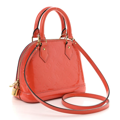 Louis Vuitton Vernis Alma BB Rose Litchi 3 of 12