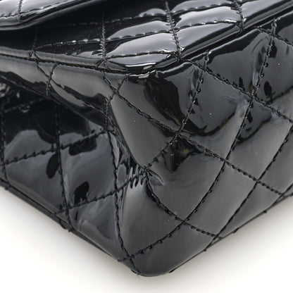Chanel Patent Calfskin Quilted 2.55 Reissue Mini Flap So Black 9 of 11