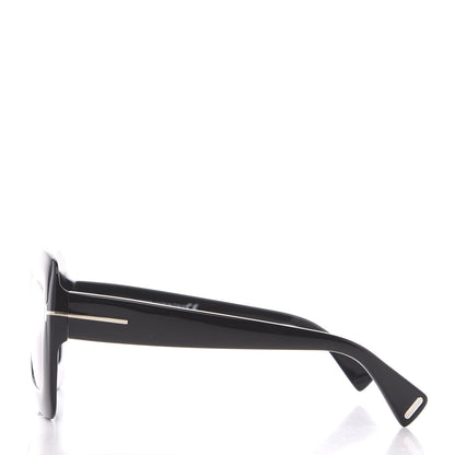 Tom Ford Hutton-02 TF664 Square Sunglasses Black 2 of 8