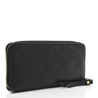 Louis Vuitton Empreinte Zippy Wallet Black 3 of 13
