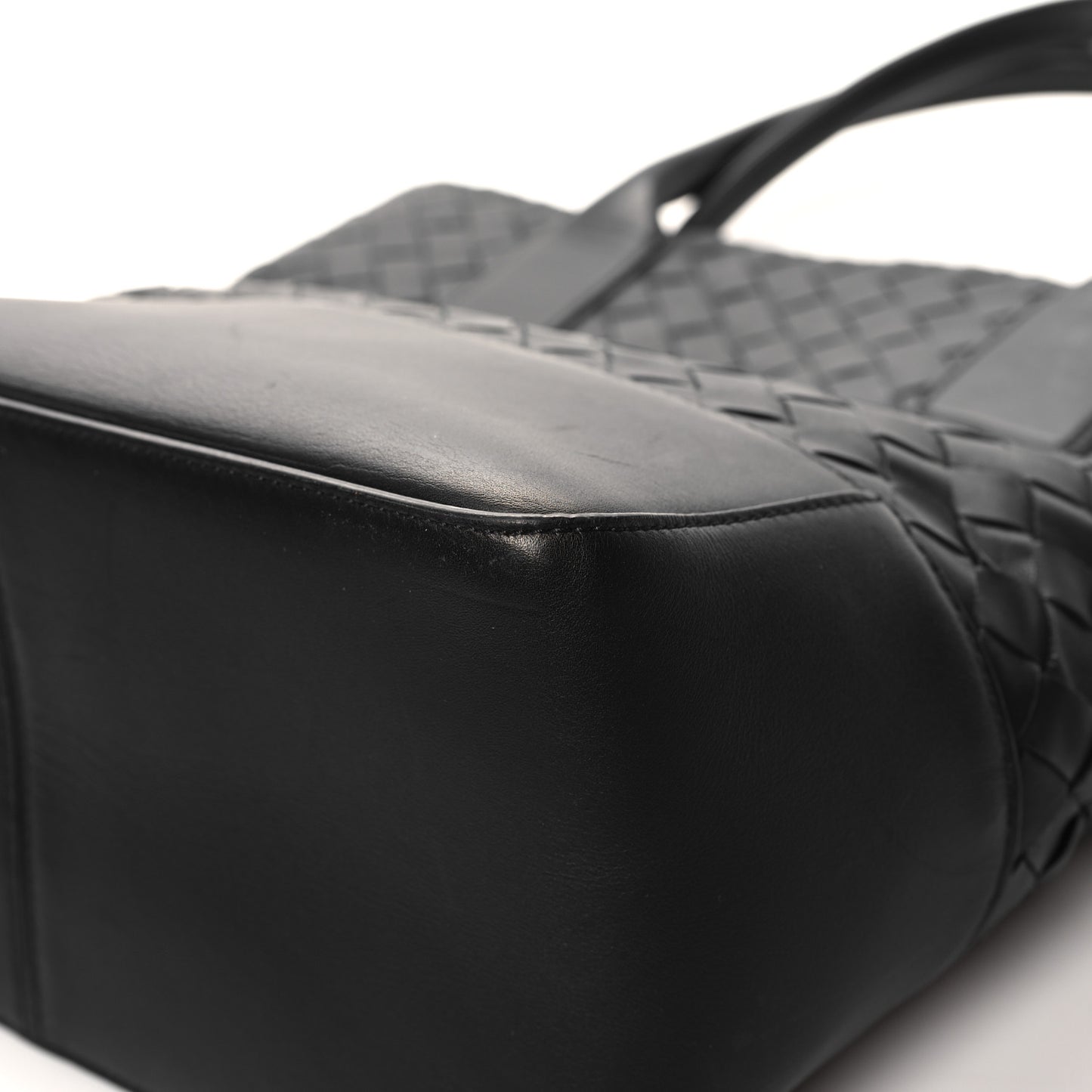 Nappa Intrecciato Tote Black