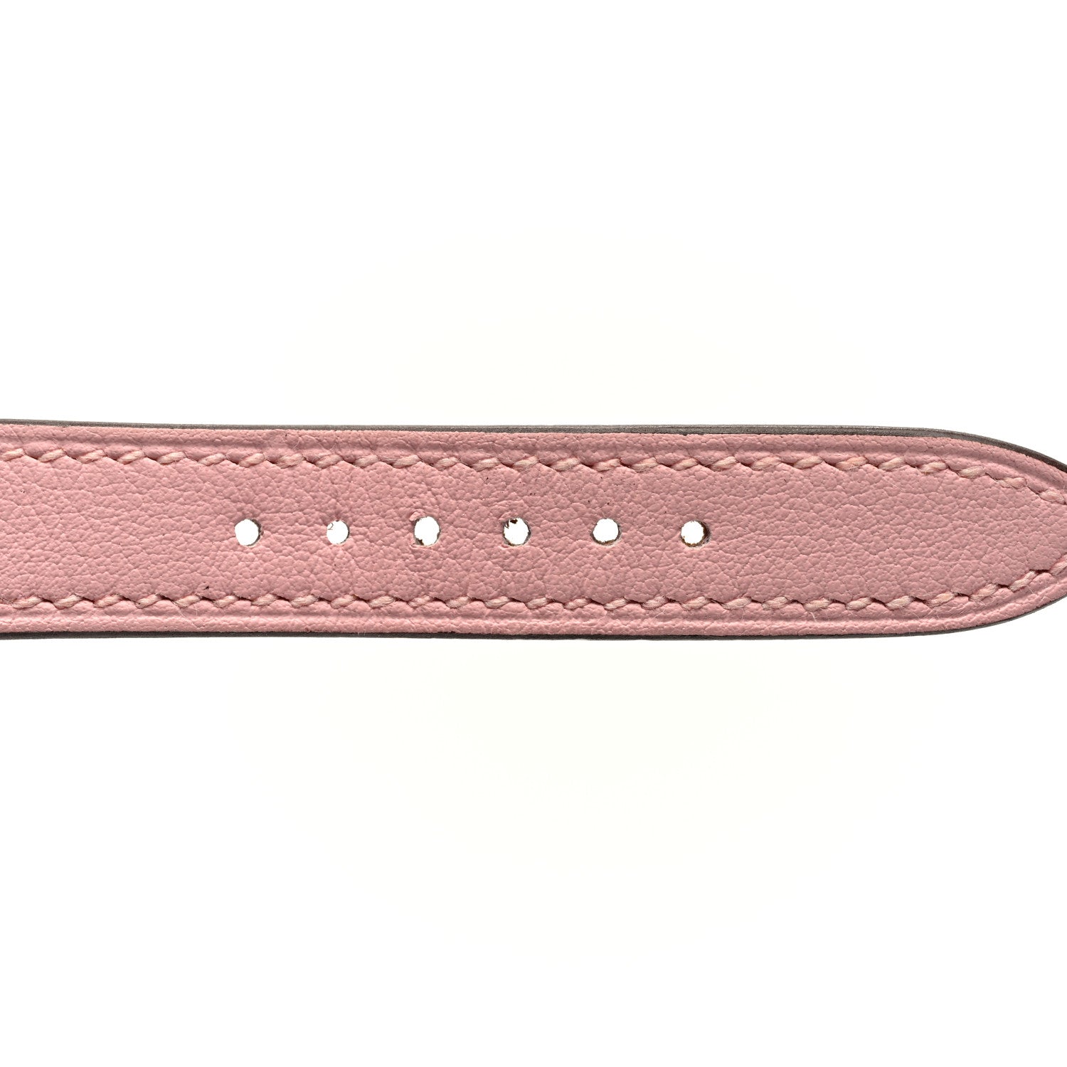 Hermes Swift Heure H Hour Watch Strap Rose Sakura 7 of 7