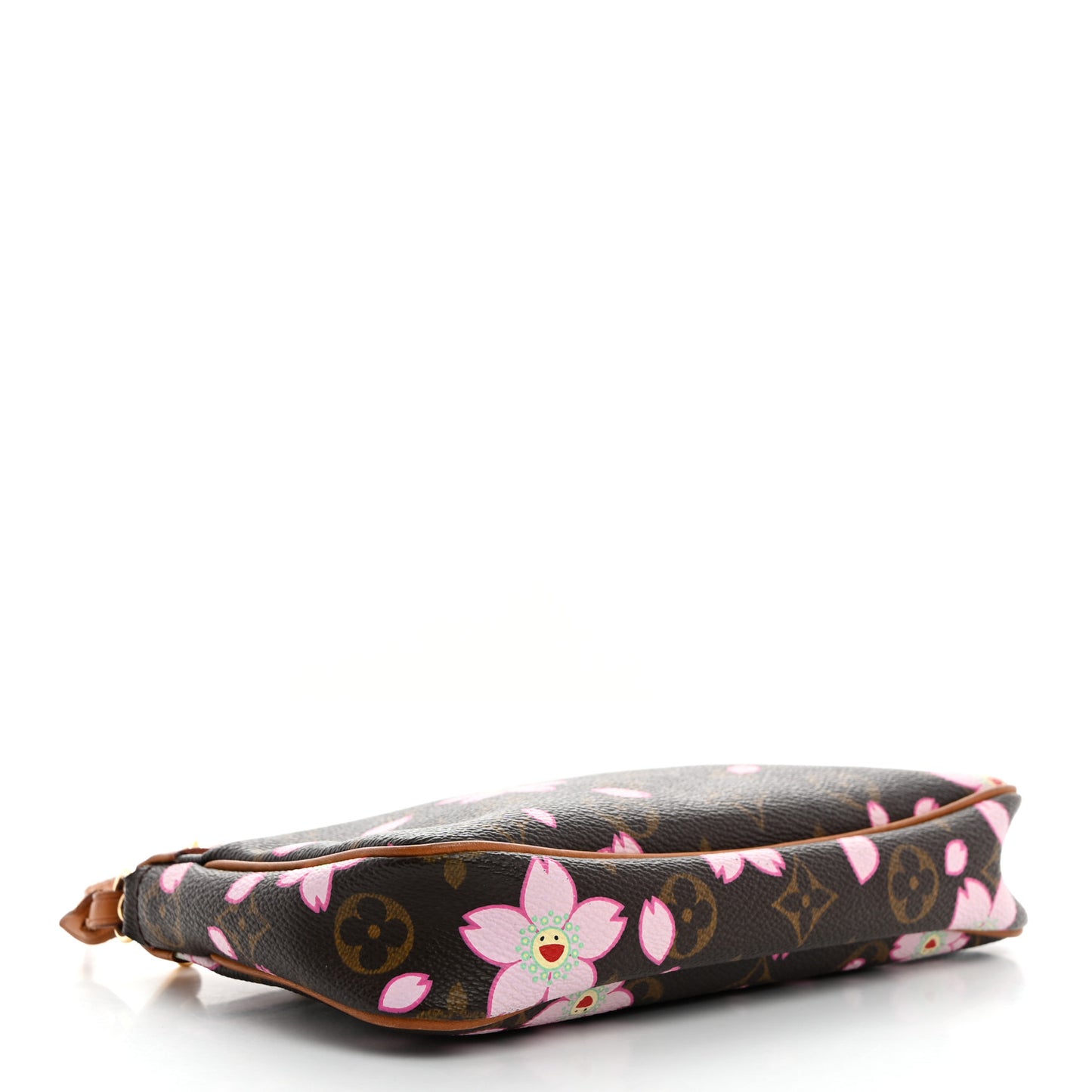 Monogram Cherry Blossom Pochette Accessories Brown