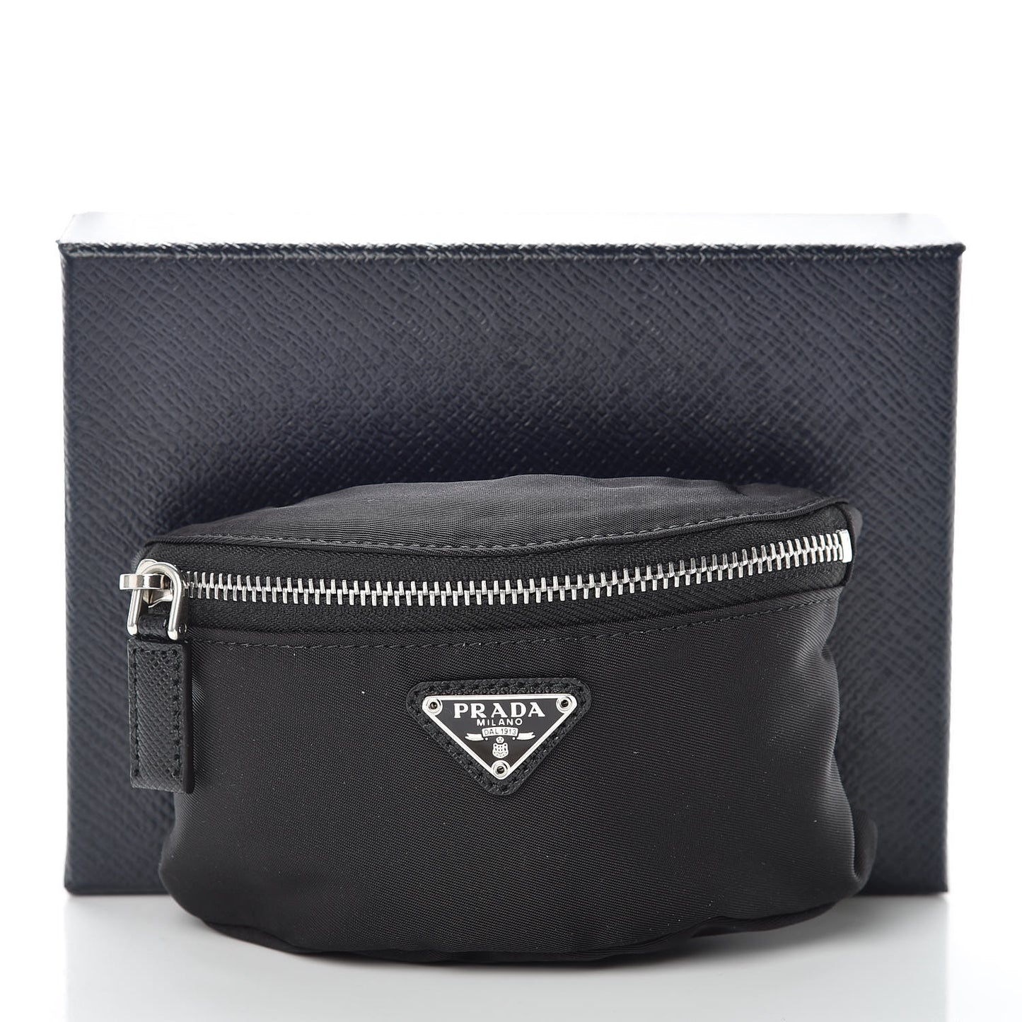 Tessuto Nylon Wrist Pouch Black