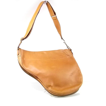 Christian Dior Leather Baudrier Saddle Bag 3 of 10