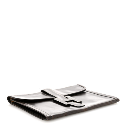 Hermes Box Jige GM Clutch Chocolate 4 of 14