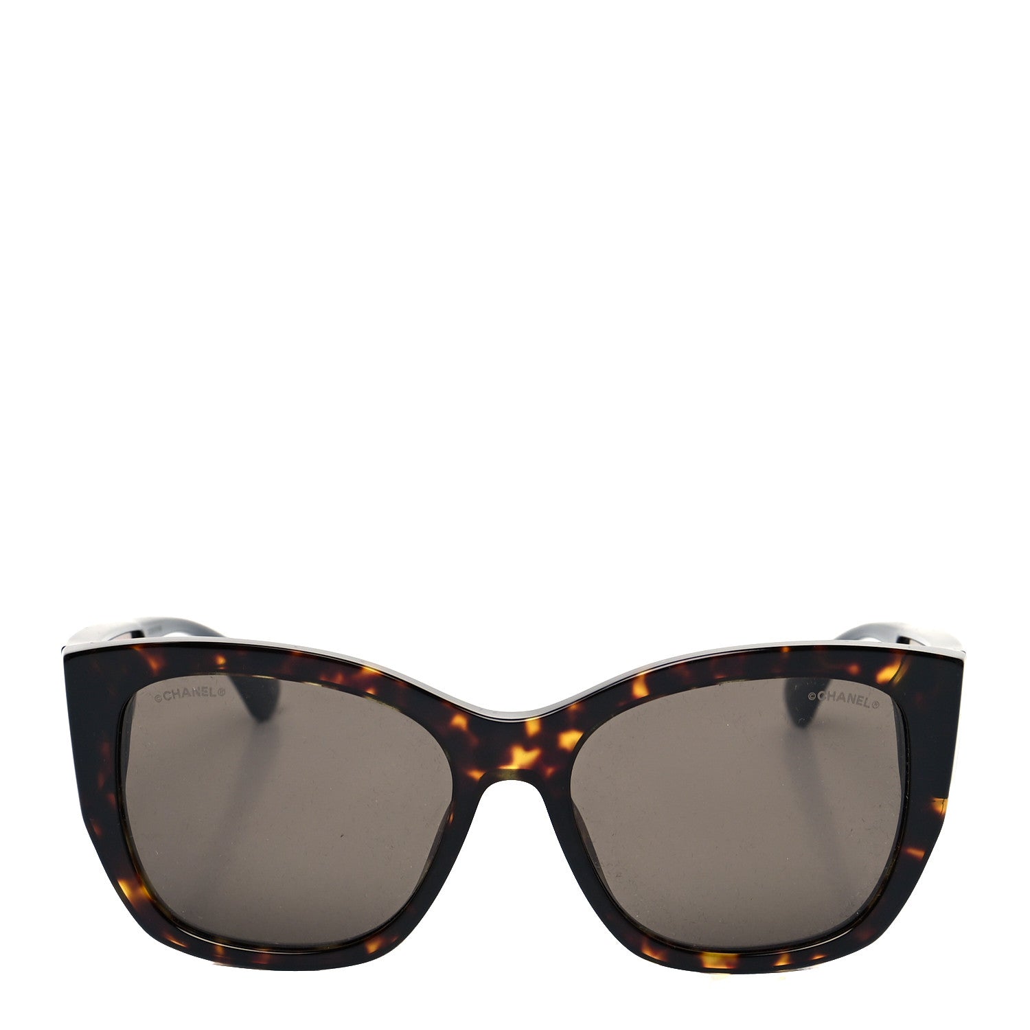 Chanel Acetate Butterfly Sunglasses 5429 Dark Tortoise 2 of 8