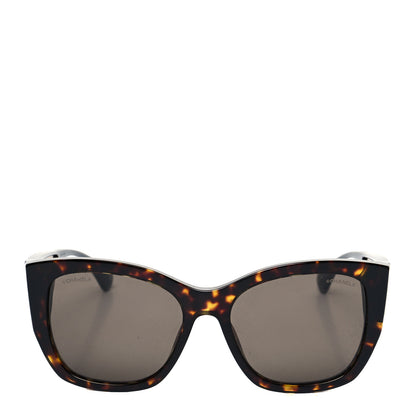 Chanel Acetate Butterfly Sunglasses 5429 Dark Tortoise 2 of 8