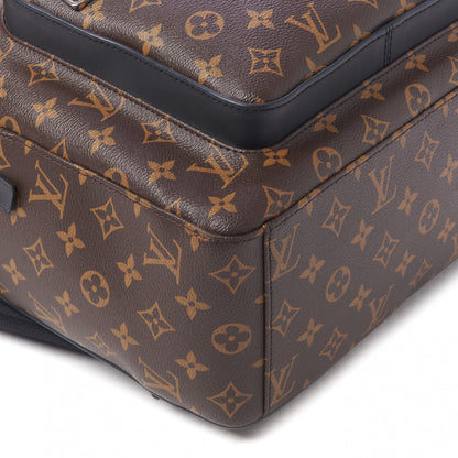 Louis Vuitton Monogram Macassar Josh Backpack 6 of 8
