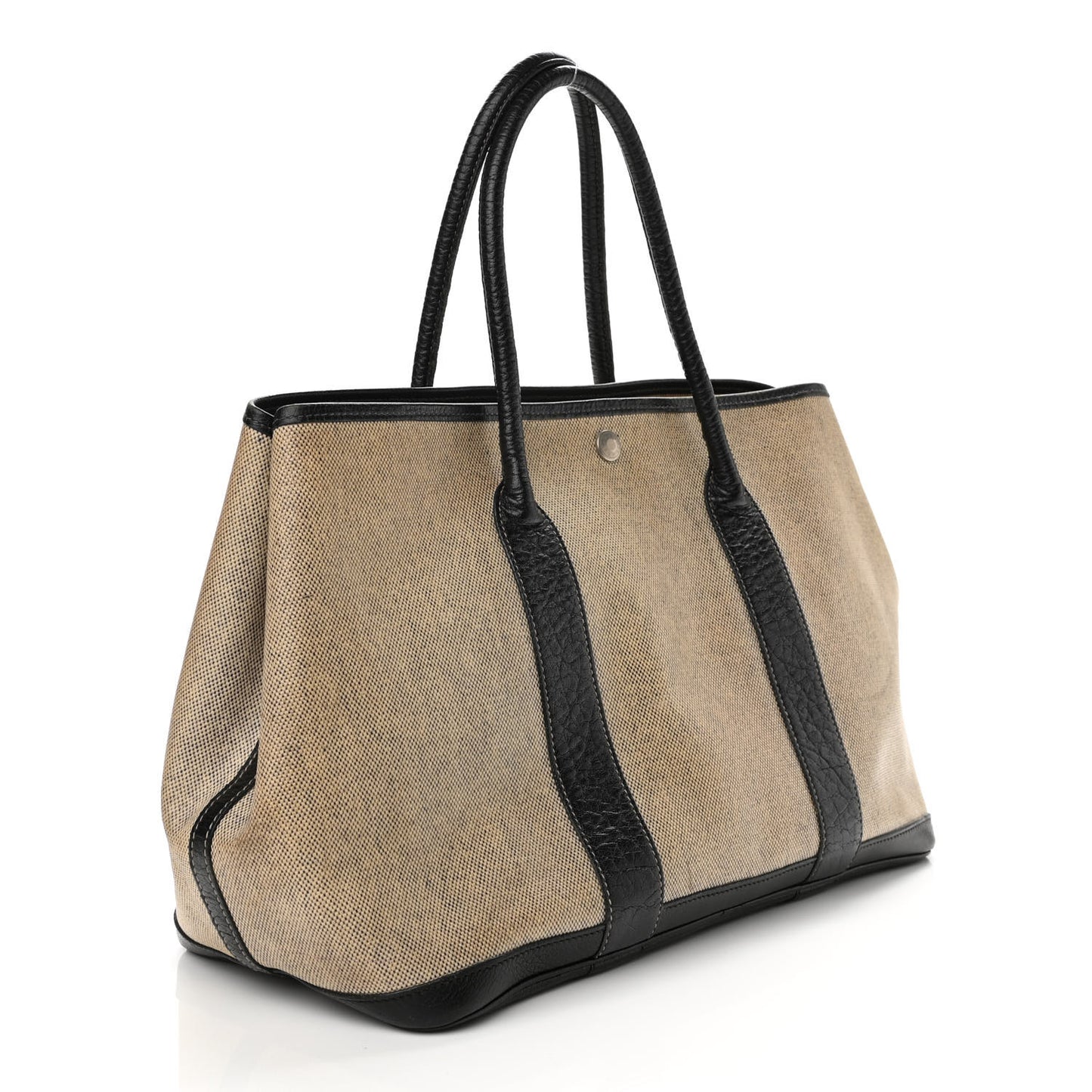 Toile Buffle Skipper Garden Party 36 MM Tote Black