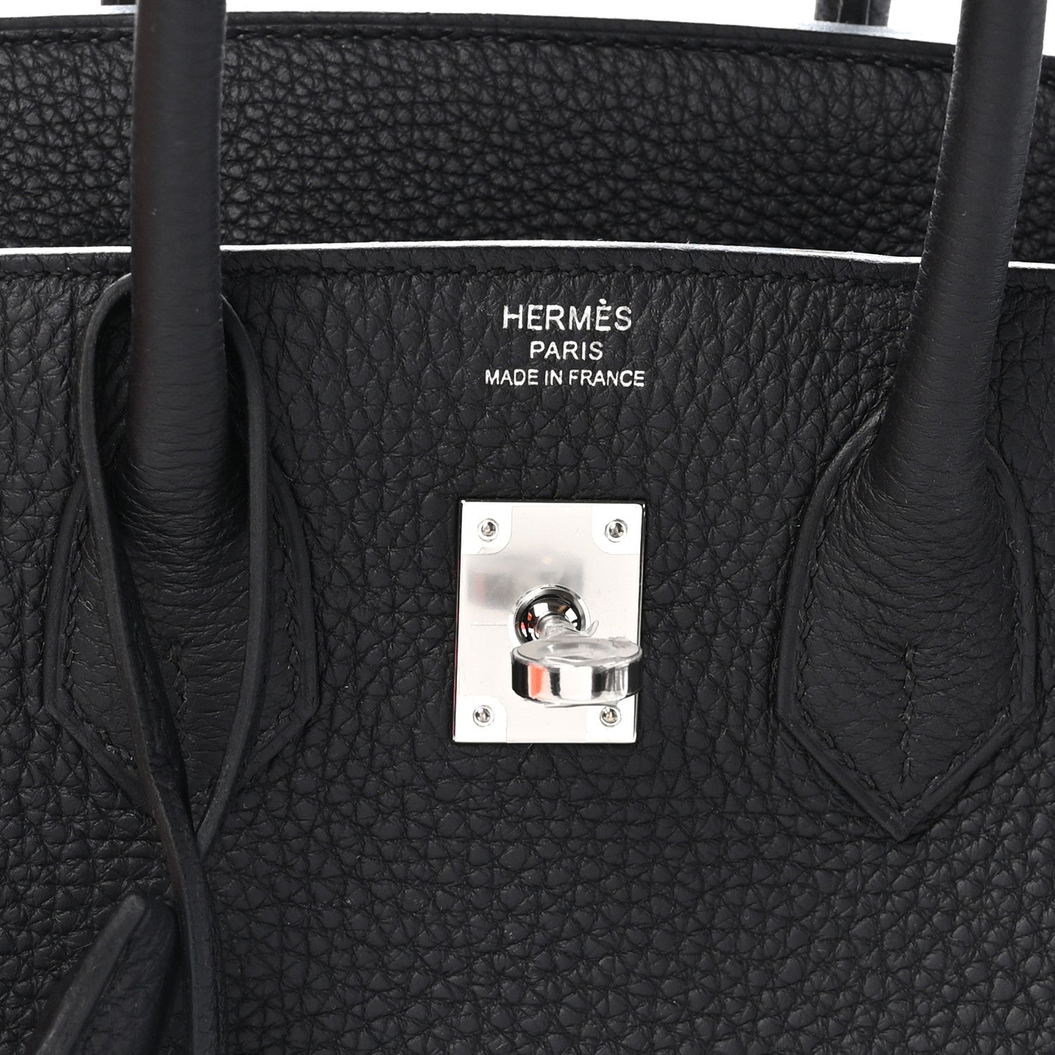 Hermes Togo Birkin 25 Black 6 of 11
