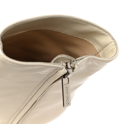 Jimmy Choo Patent Boots 36 Beige 12 of 21