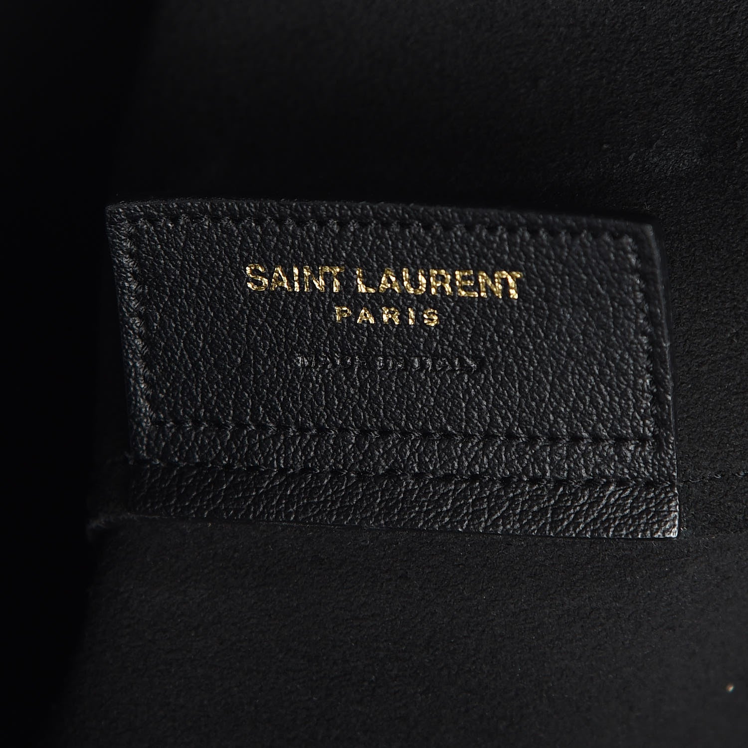 Saint Laurent Calfskin Large Shopping Tote Black 7 of 13