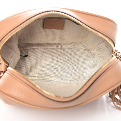 Gucci Pebbled Calfskin Small Soho Disco Bag Camelia 5 of 7