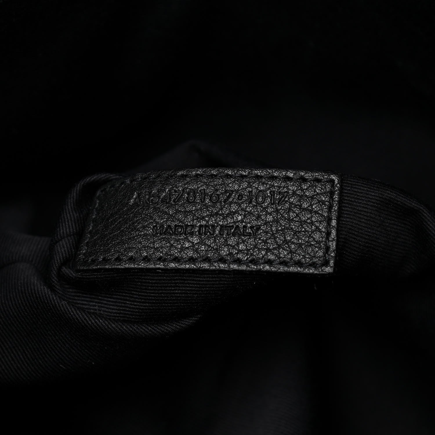 Saint Laurent Grained Calfskin Large Souple Sac De Jour Black 7 of 13