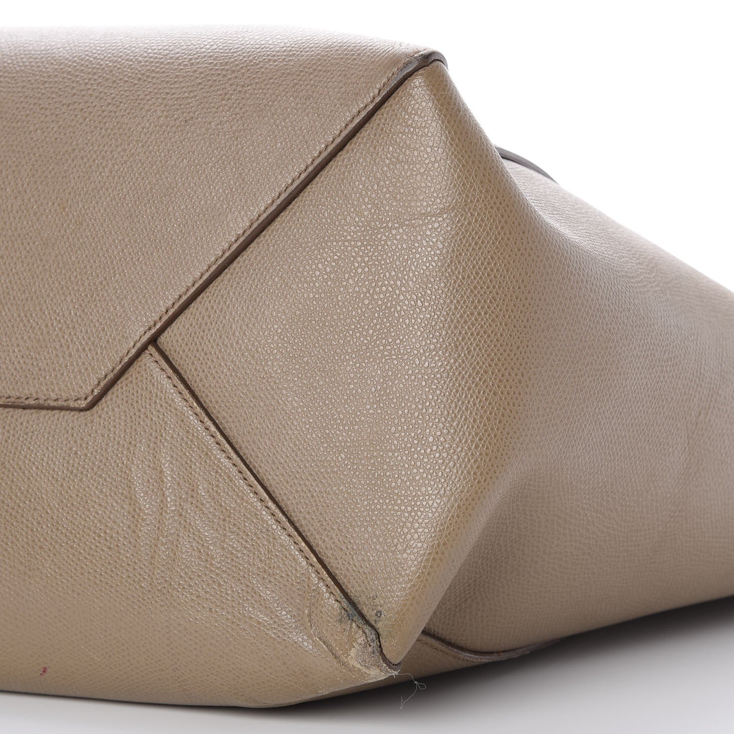 Celine Soft Grained Calfskin Small Belt Cabas Phantom Taupe 12 of 12