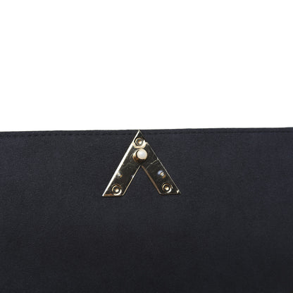 Louis Vuitton Monogram Cuir Plume Ecume Very Chain Bag Black 12 of 19