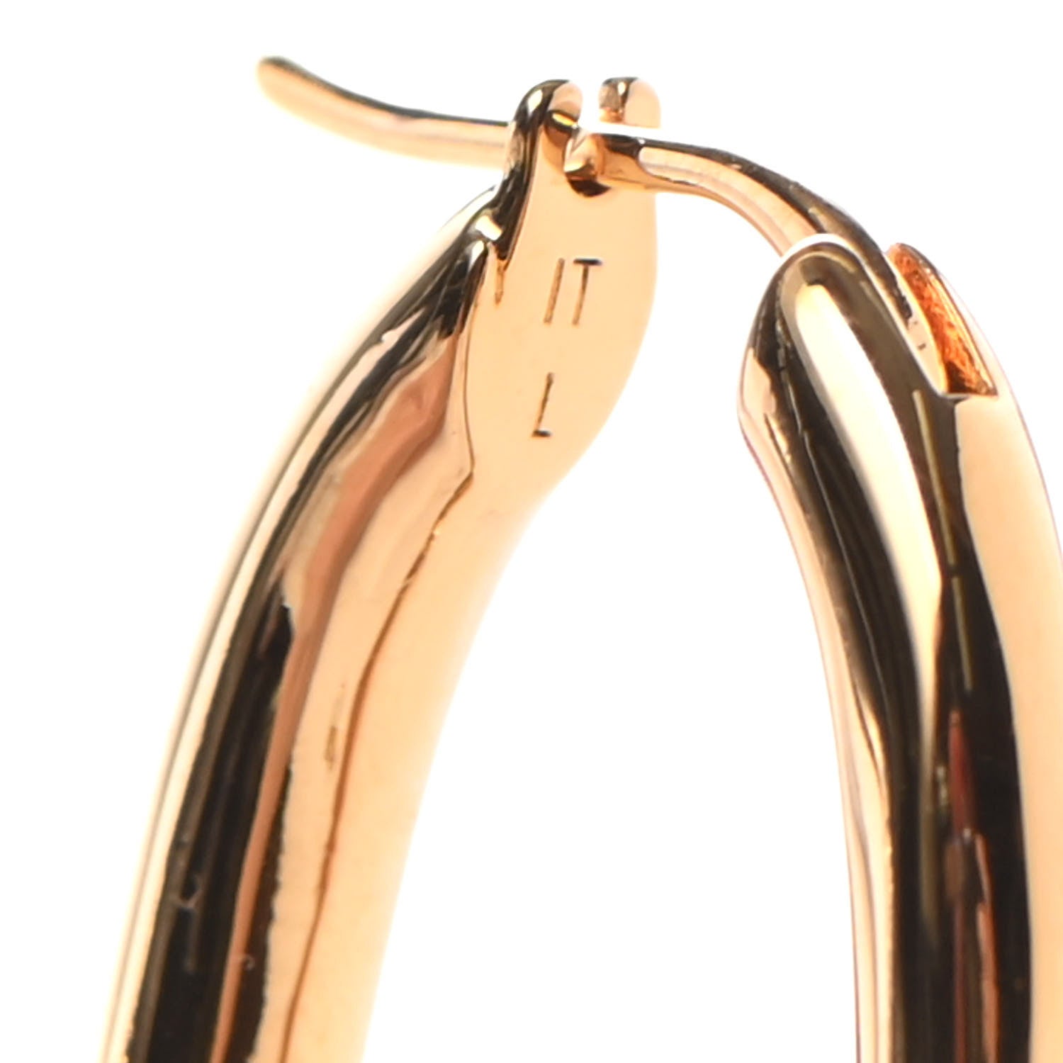 Louis Vuitton Metal Fall In Love Hoop Earrings GM Gold 5 of 5