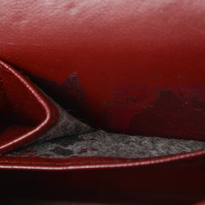 Chanel Lambskin Quilted Medium Double Flap Black 9 of 10