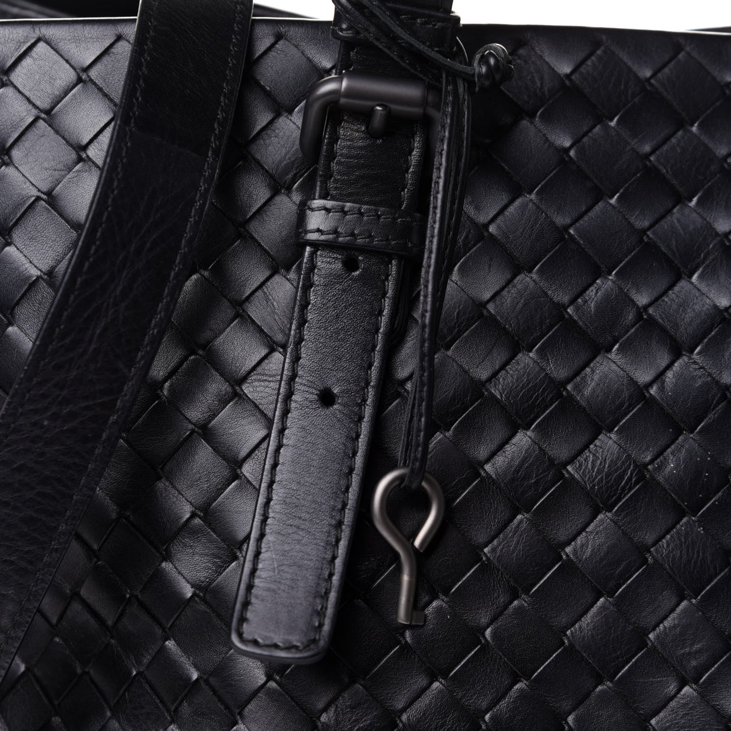 Bottega Veneta Nappa Intrecciato Medium Roma Tote Black 6 of 11