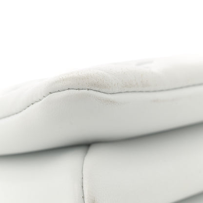 Louis Vuitton Lambskin Embossed Monogram Coussin BB White 11 of 12